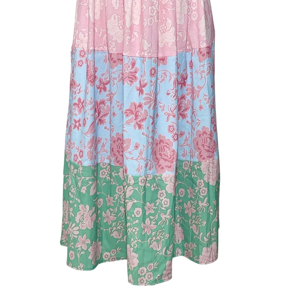 Petal & Pup SHELBY MIDI DRESS SZ L Floral Multicolor - Picture 6 of 12